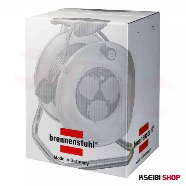 ⁦مشترك كهرباء 4 عين 25 متر معدن BRENNENSTUHL ألماني⁩ - الصورة ⁦2⁩