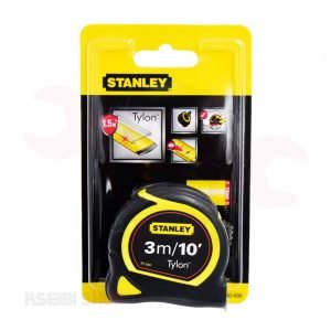 متر قياس 3 متر 10 بوصة 13 مم أصفر × أسود STANLEY