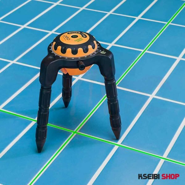 ⁦ميزان ليزر بلاط 4 خط 40 متر أحمر GEO موديل SPIDER⁩ - الصورة ⁦9⁩