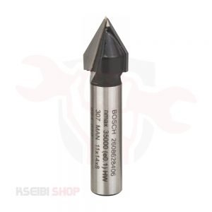 بنطة راوتر للتجاويف V قطر 8 مم الطول 11x45 مم BOSCH