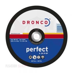 حجر قطعية حديد 9 بوصة * 3 مم DRONCO بلغاري