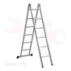 سلم وصلتين مفرد أو مزدوج إرتفاع 3.91 متر 6 درجات GAGSAN تركي K4
