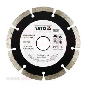 صينية ألماظ جرانيت جاف 5 بوصة مفتوحة YATO بولندي