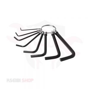 طقم مفاتيح آلن كي ميدالية 8 قطع TOPLIA موديل WR017021