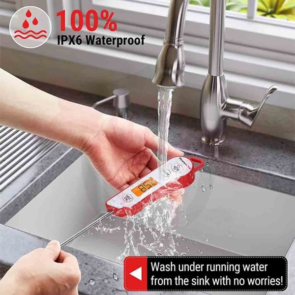 ⁦ترمومتر قياس حرارة مقاوم للماء ThermoPro أمريكي TP15⁩ - الصورة ⁦4⁩