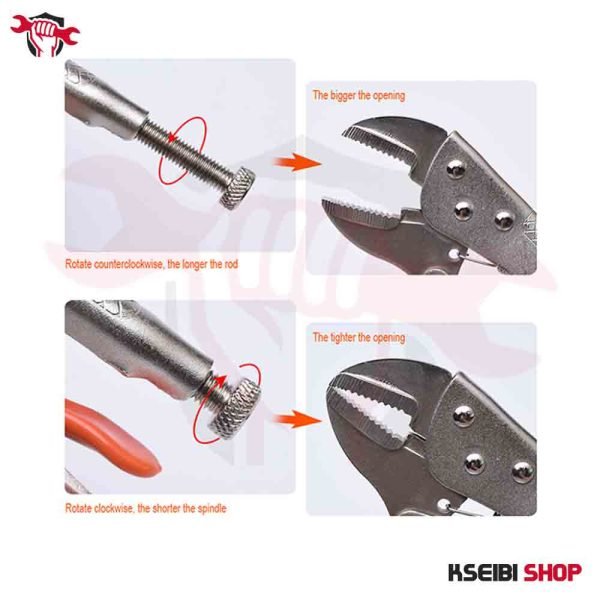 ⁦بنسة كلابة 10 بوصة فك عدل هيفي ديوتي HARDEN موديل 560604⁩ - الصورة ⁦4⁩