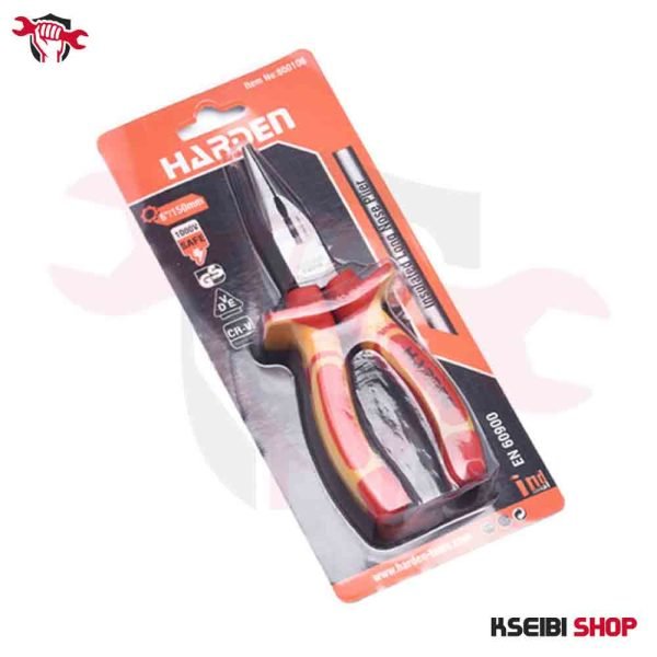 ⁦بنسة بوز طويل 1000 فولت 6 بوصة HARDEN موديل 800106⁩ - الصورة ⁦9⁩