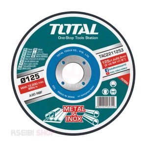 حجر جلخ إستانلس 5 بوصة * 1.2 مم TOTAL موديل TAC2211253