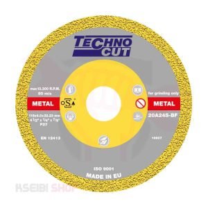 حجر جلخ حديد 4.5 بوصة * 6 مم TECHNO CUT أوروبي