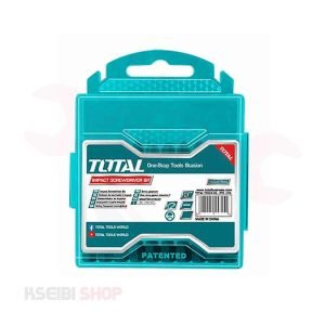 طقم سن مفك صليبة PH2 طول 50 مم 10 قطع TOTAL موديل TACIM16PH223