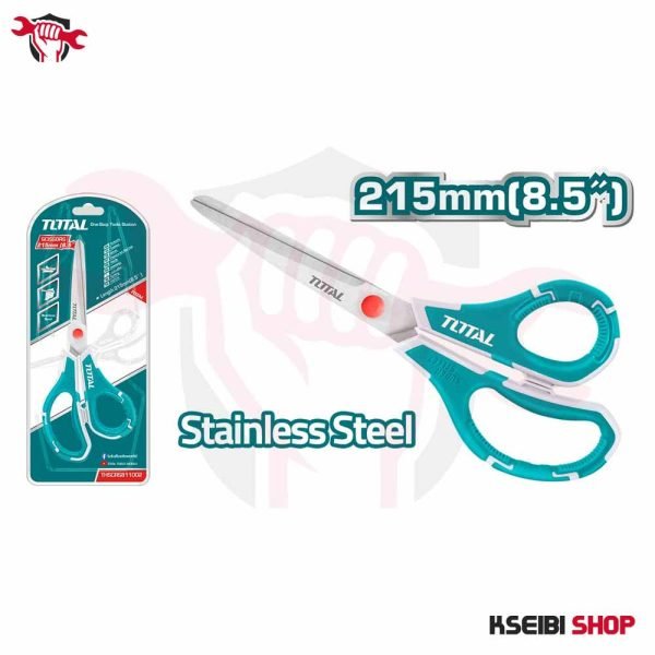 ⁦مقص متعدد الأغراض 8.5 بوصة TOTAL موديل THSCRS811002⁩ - الصورة ⁦2⁩