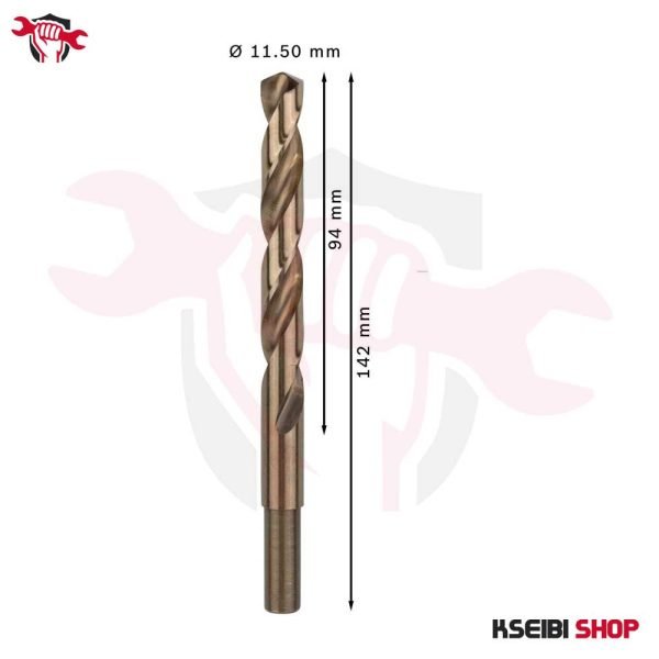 ⁦طقم بنط حدادي كوبلت 5 قطع 11.5 مم HSS-CO من BOSCH موديل PRO Stainless Steel⁩ - الصورة ⁦3⁩
